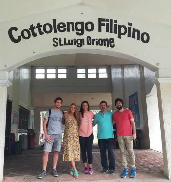 Voluntarios de la Fundación Luis Orione en Filipinas