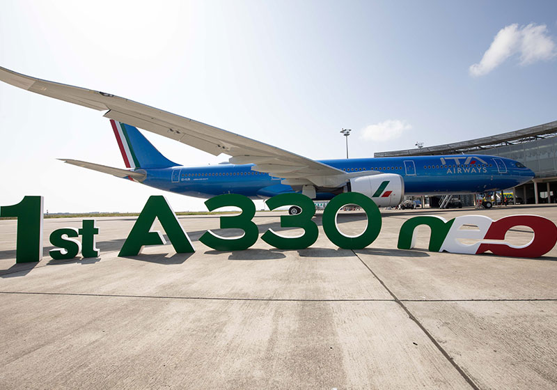 El primer Airbus A330neo entra en la flota de ITA Airways